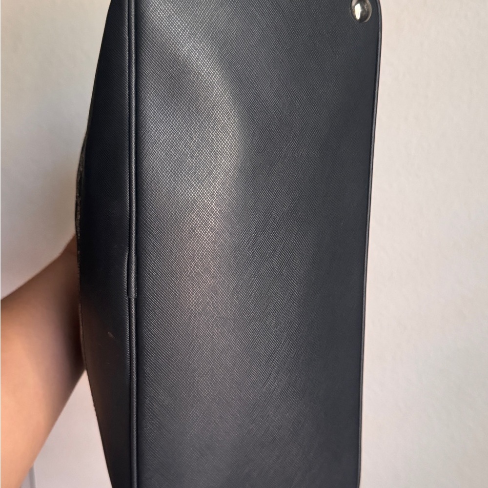 Coach Black and Gray Signature Satchel - Picture 7 of 7